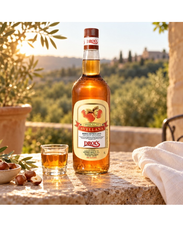 Comprar DROS'L Licor de Avellana Sin Alcohol al mejor precio