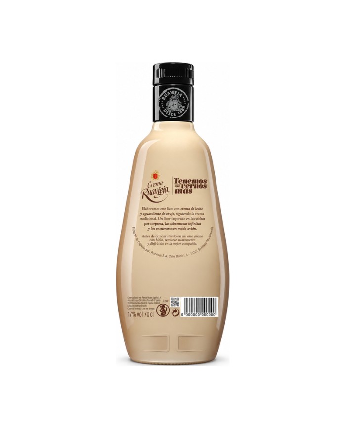 Comprar Licor de Crema de Orujo Ruavieja al mejor precio Online