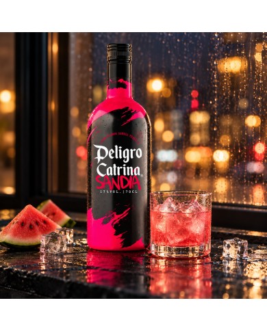 Comprar Tequila de Sandia Peligro Catrina botella 700 ml.