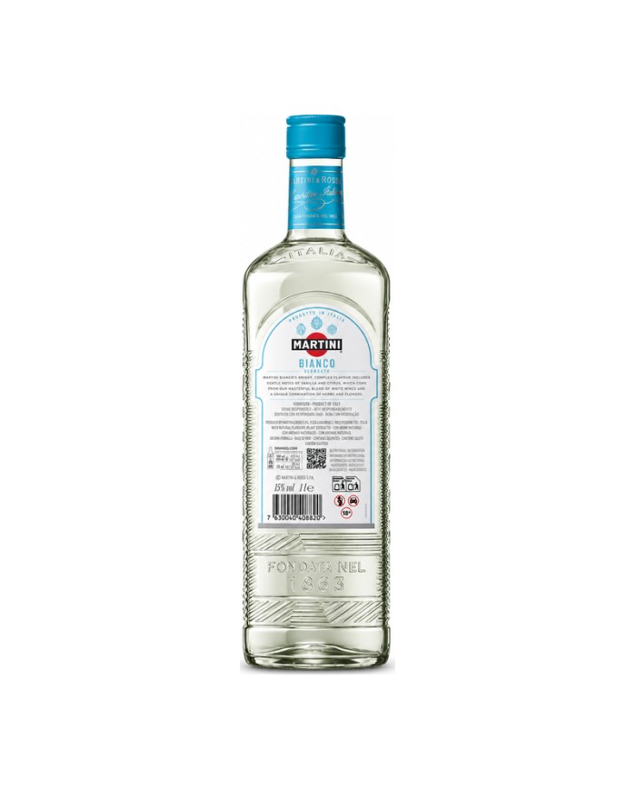 Comprar Martini Bianco 1 Litro BIANCO al mejor precio Online