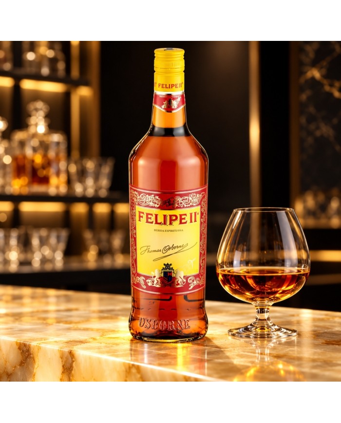 Comprar Brandy Felipe II Solera 1 L. al mejor precio Online