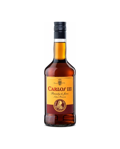 Comprar Brandy Carlos III Solera 0.70 L. al mejor precio Online