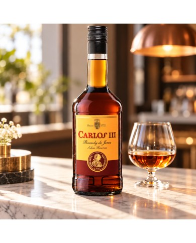 Comprar Brandy Carlos III Solera 0.70 L. al mejor precio Online