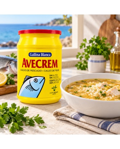 Comprar Avecrem Caldo Pescado bote 1000g al mejor precio Online