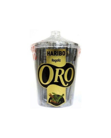 Haribo Regaliz Oro bote de 75 uds.