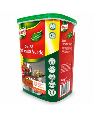 Comprar Knorr Salsa pimienta verde 660 g al mejor precio
