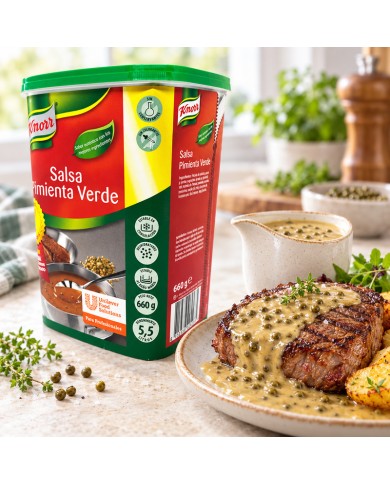 Comprar Knorr Salsa pimienta verde 660 g al mejor precio