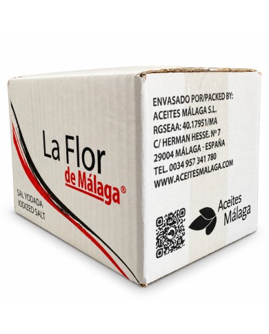 Comprar Sal yodada monodosis en sobres La Flor de Málaga