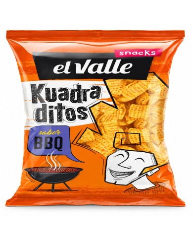 Comprar Kuadraditos barbacoa El Valle 110 g al mejor precio