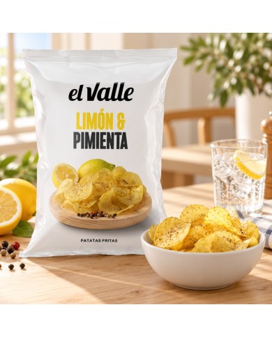 Comprar Patatas El Valle Limón Pimienta al mejor precio