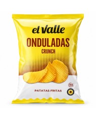 Comprar Patatas El Valle Onduladas Crunch 140 g al mejor precio