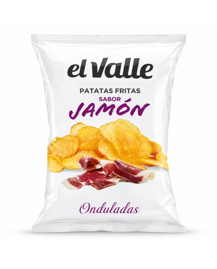 Comprar Patatas El Valle Jamón 10 x 130 g al mejor precio
