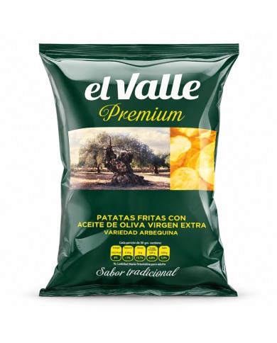 Compra patatas fritas el Valle premium con aceite de oliva virgen
