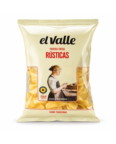 Comprar patatas fritas el Valle rústicas bolsa de 380 gramos