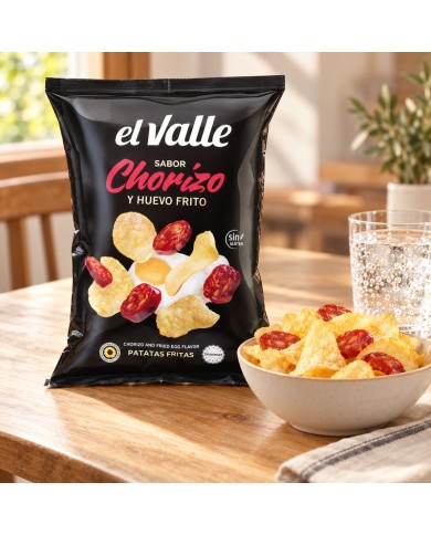 Comprar Patatas El Valle Huevo Chorizo 10 x 120 g al mejor precio