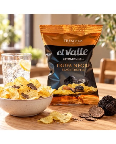 Comprar Patatas El Valle Trufa Negra 12 x 45 g al mejor precio