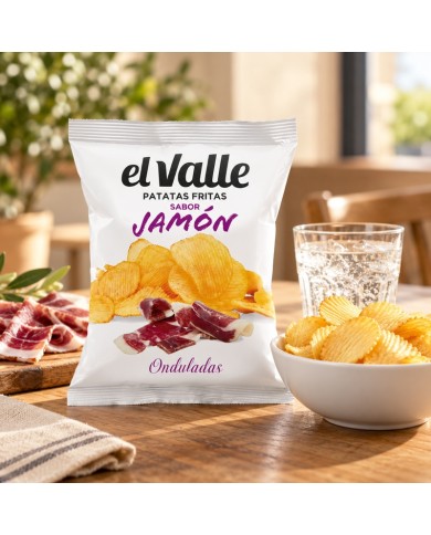 Comprar Patatas El Valle Jamón 45 g al mejor precio