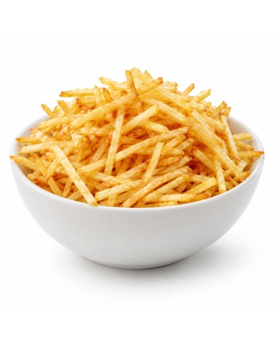 Patatas palo a granel — imagen ilustrativa. Venta en caja de 5 kg.