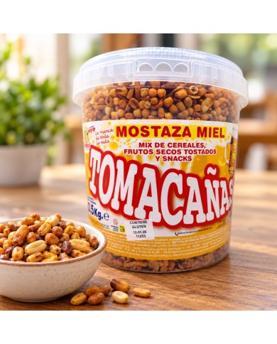 Comprar Churruca TomaCañas miel y mostaza mix de frutos secos