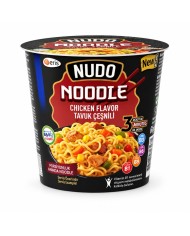 Nudo Noodle sabor pollo en vaso, venta por caja de 24 unidades