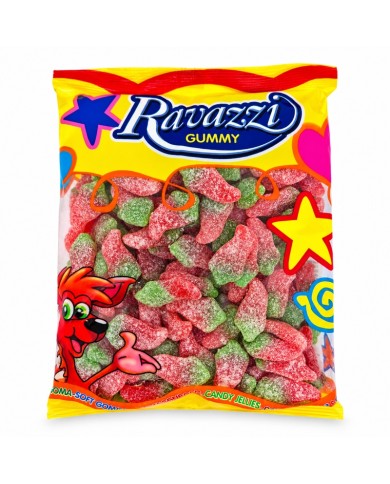 Ravazzi Gummy Guindillas chili super picante ácido bolsa 1 kg.