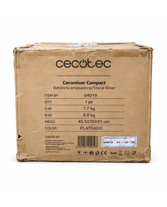 Amasadora Cecotec Cecomixer Compact sin estrenar | Bolincheli