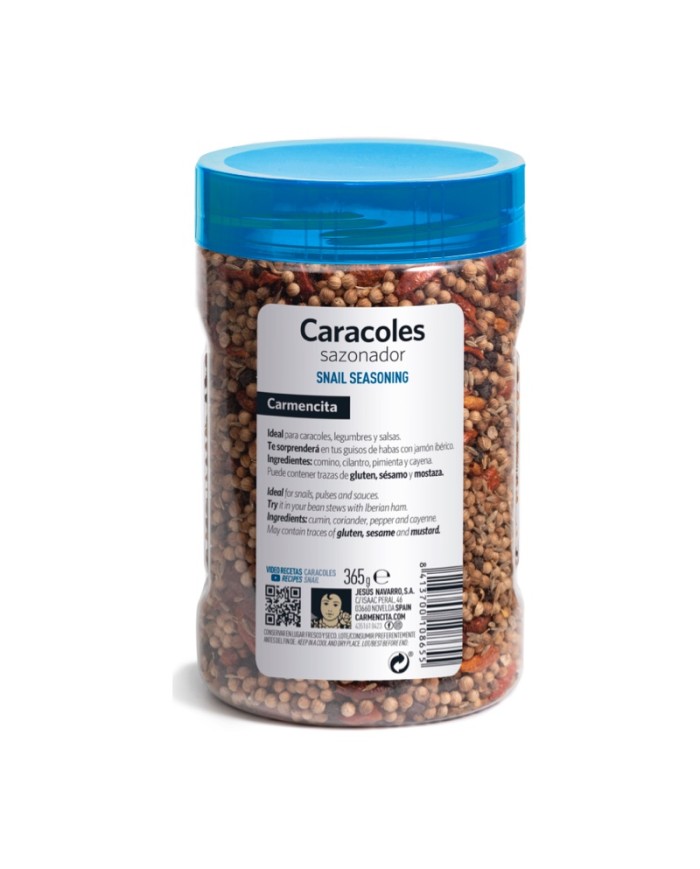 Sazonador de caracoles Carmencita 365 g | Bolincheli