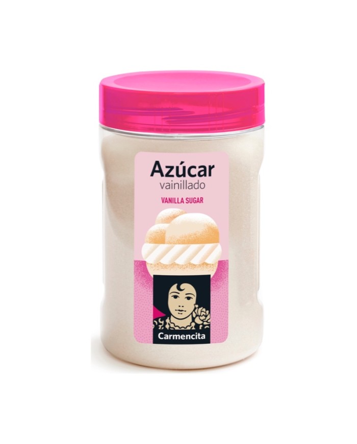 Carmencita azúcar vainillado bote 760 g - frontal 800 x 800