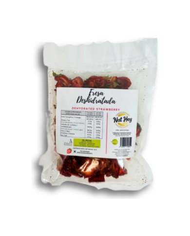 Fresa en láminas deshidratada bolsa de 50 grs. ( 150 láminas aprox. ) - frontal 800 x 800