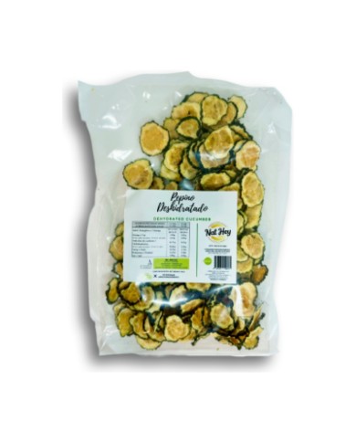 Pepino en rodajas deshidratado bolsa de 50 grs. ( 125 rodajas aprox. ) - frontal 800 x 800