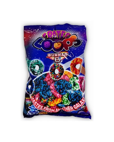 Crater Loops Burmar bolsa de 1 kilo — imagen frontal sobre fondo blanco