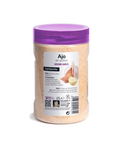 Comprar Ajo en polvo Carmencita bote 625g. al mejor precio Online