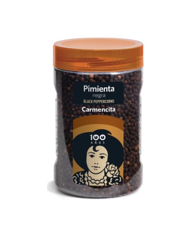Carmencita pimienta negra en grano bote 500 gramos - frontal 800 x 800