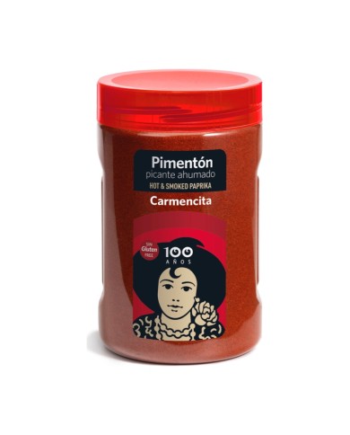 Carmencita pimentón picante ahumado bote 490 grs. - frontal 800 x 800