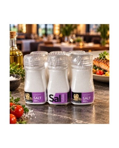Comprar Carmencita Sal fina de manantial salero 190 g (Pack-6)