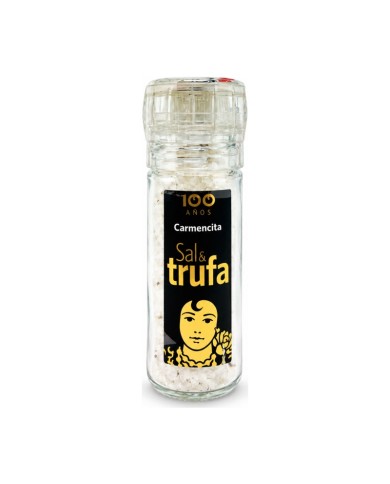 Carmencita molinillo de Sal con Trufa 112 grs. tarro cristal pack-6 - frontal 800 x 800