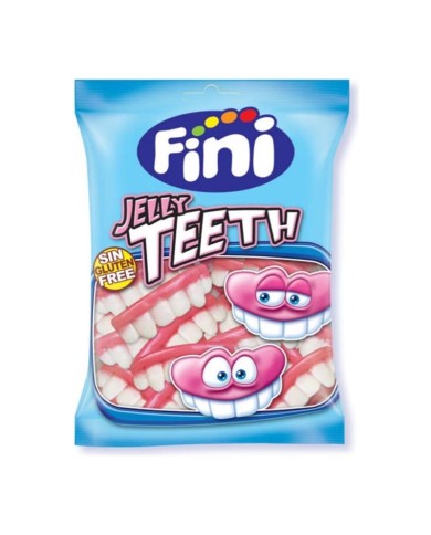 Fini Dentaduras bolsa 90 gramos caja de 12 bolsas — fotografía frontal del envase