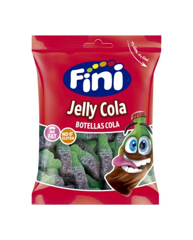 Fini Coca Cola Azucarada bolsa 90 gramos caja de 12u. — fotografía frontal del envase