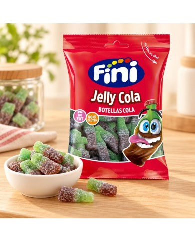 Fini Coca Cola Azucarada bolsa 90 gramos caja de 12u. — ambiente de mesa dulce