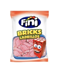 Fini Ladrillo Fresa Pica 90 g caja de 12 bolsas — fotografía frontal del envase