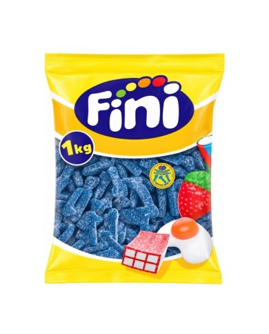 Fini herramientas super ácidas frambuesa bolsa 1 kilo — fotografía frontal del envase