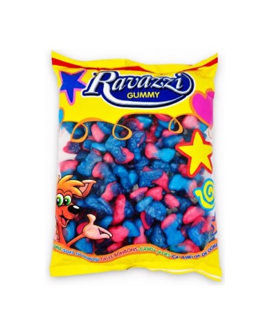 Ravazzi Gummy Joystick chicle relleno bolsa 1 kilo — fotografía frontal del envase