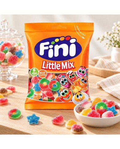 Fini Little Mix Pica bolsa 90 gramos caja de 12 bolsas — ambiente lifestyle