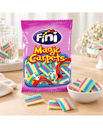 Fini Magic Carpet bolsa 90 gramos caja de 12 bolsas — ambiente lifestyle