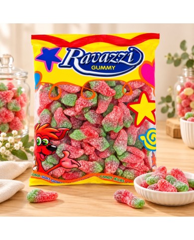 Ravazzi Gummy Guindillas chili super picante ácido bolsa 1 kg. — ambiente lifestyle