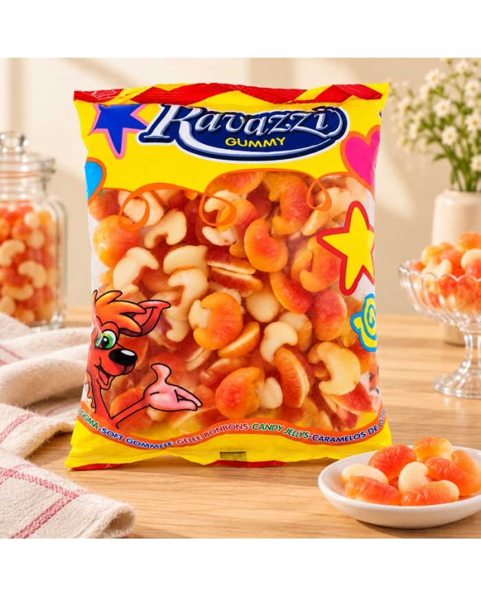 Ravazzi Gummy Croisant relleno bolsa 1 kilo — ambiente lifestyle