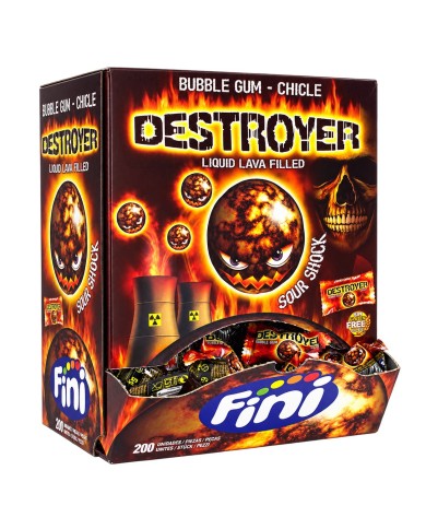 Comprar Fini Destroyer Bubble Gum de 200u. al mejor precio Online